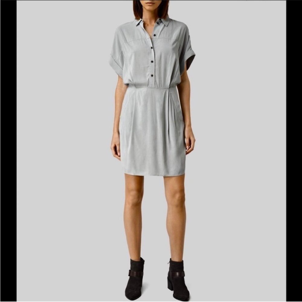 All Saints Mario Shirt Dress